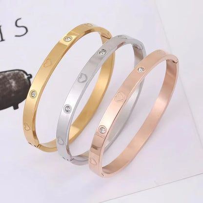 Trendy Glänzende Zirkon Armbänder Für Frauen