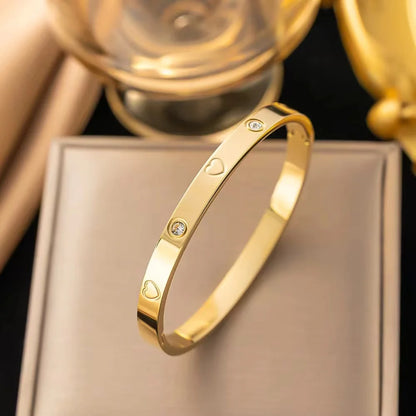 Trendy Glänzende Zirkon Armbänder Für Frauen