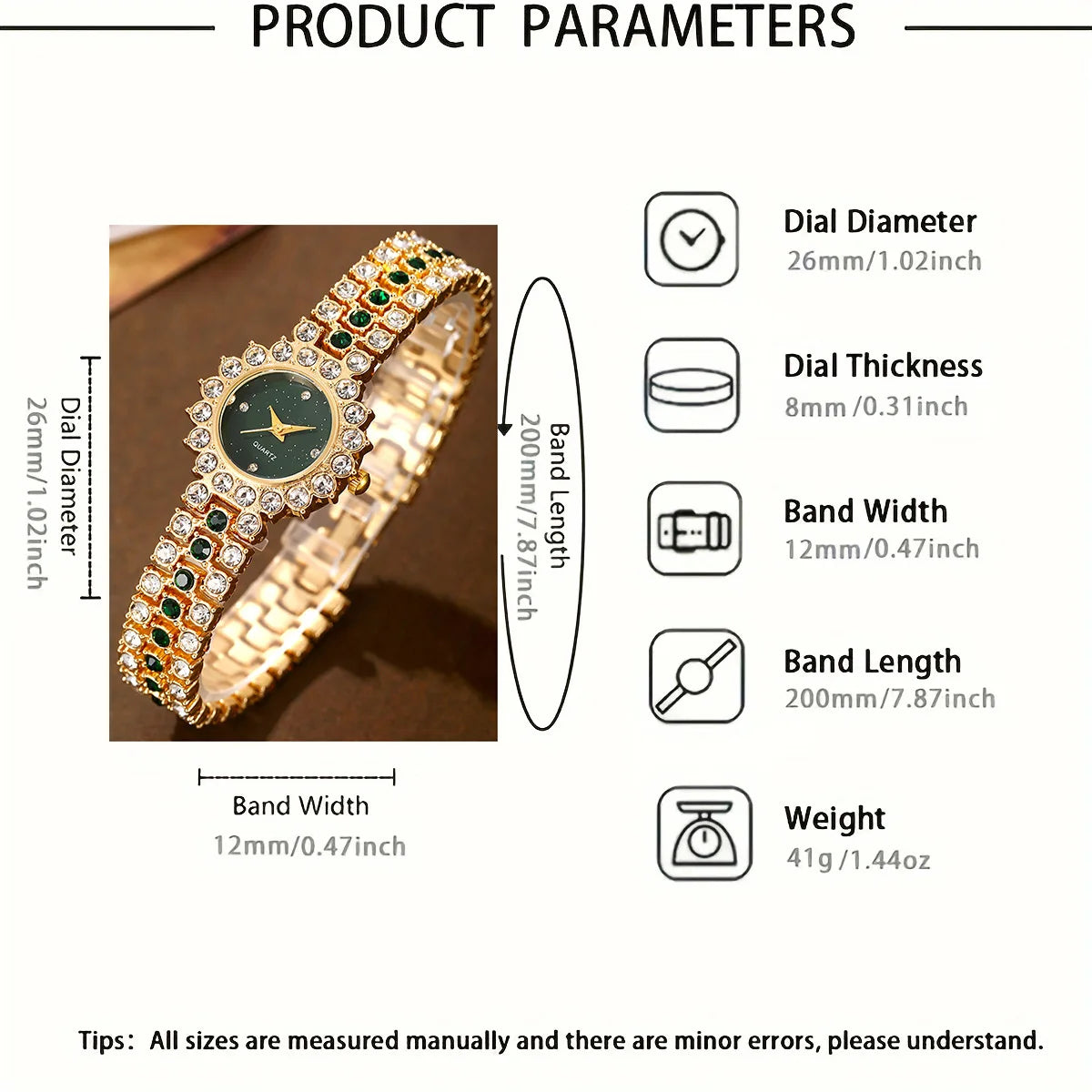 5/1PCS Set Luxus Quarzuhr Frauen Ring Halskette Ohrring Strass Mode Armbanduhr Casual Damen Armband Uhren Keine box