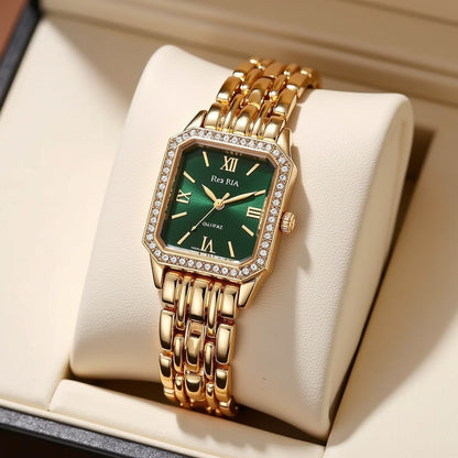 Mode Rechteck Frauen Uhren