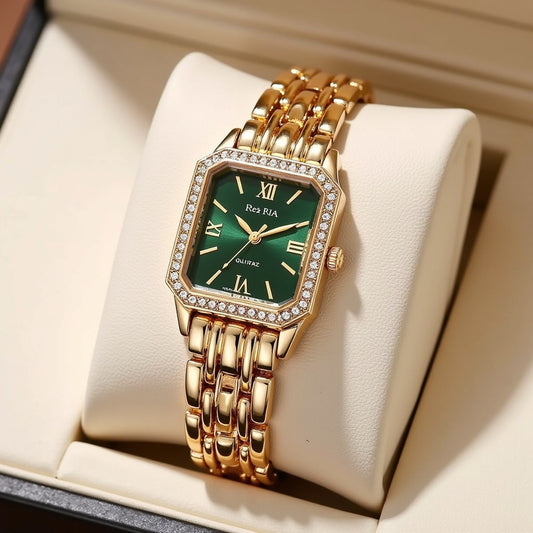 Mode Rechteck Frauen Uhren